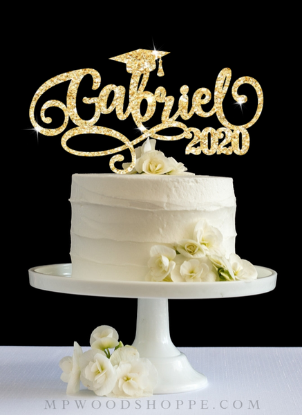 Graduation Cake Topper Class of 2020