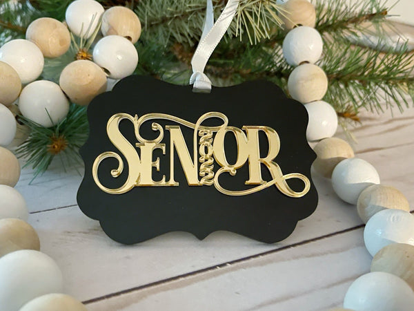 Senior 2022 ornament, Graduation ornament, Class of 2022 gift